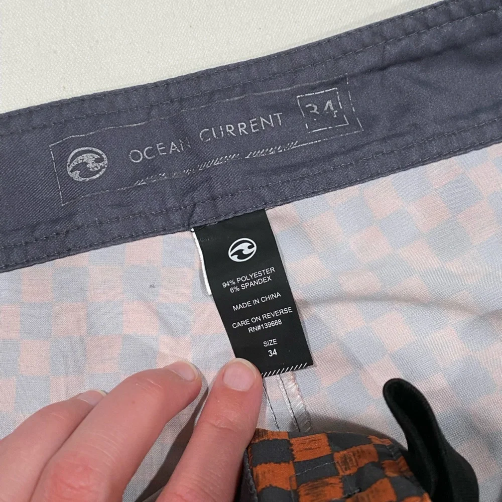 Ocean Current Men Board Shorts - Picture 5 of 6